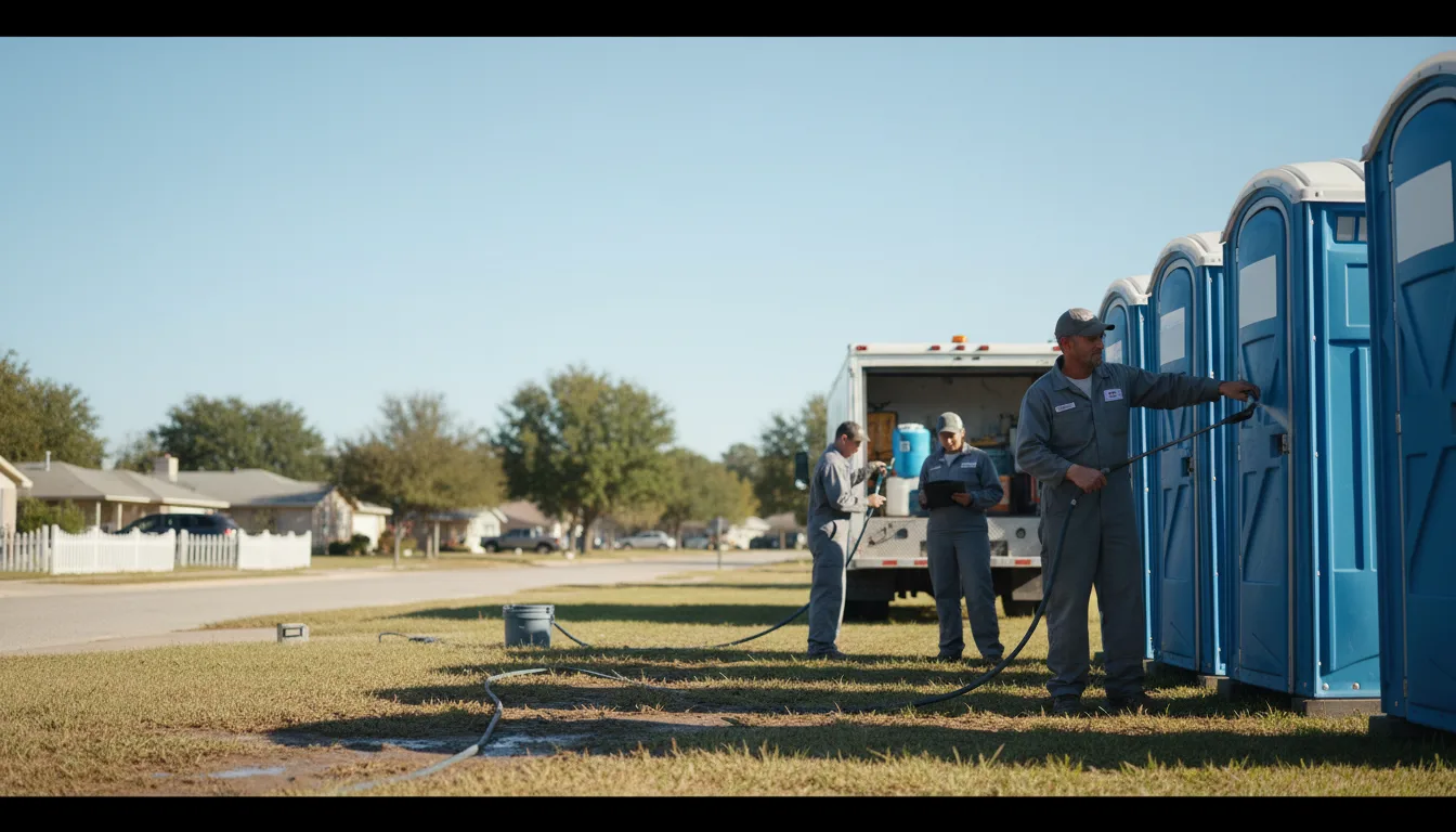 Long-Term Portable Toilet Rental in Chesapeake, OH near me